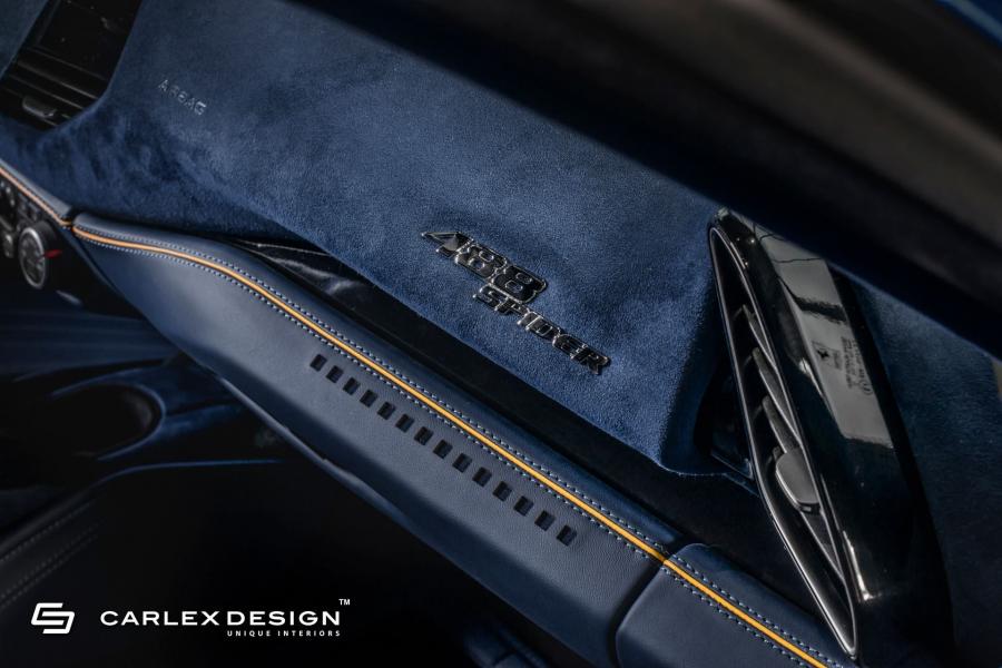 Детали интерьера Ferrari 488 Spider by Carlex Design 2018 года  (фото 6 из 20)